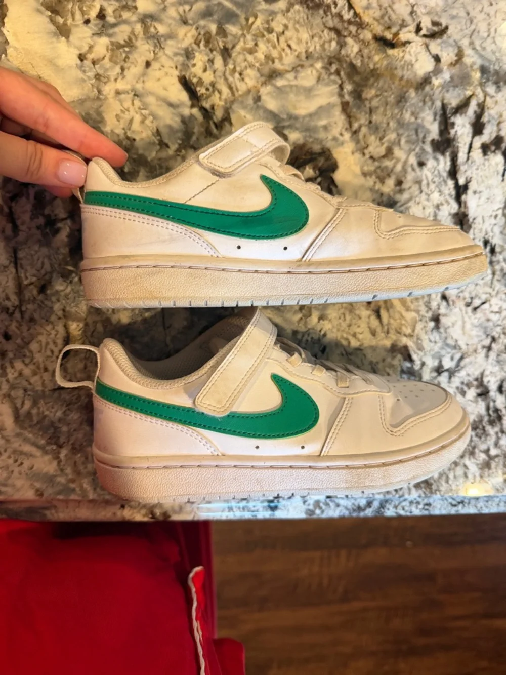Nike Court Borough Low Recraft white stadium green size 1Y